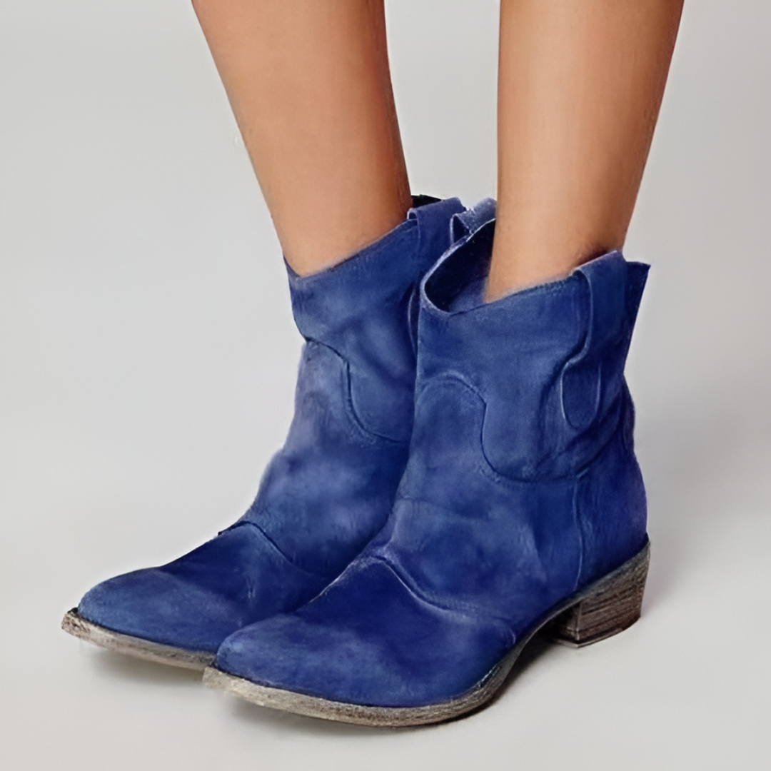 Botines de ante con estilo y versatilidad