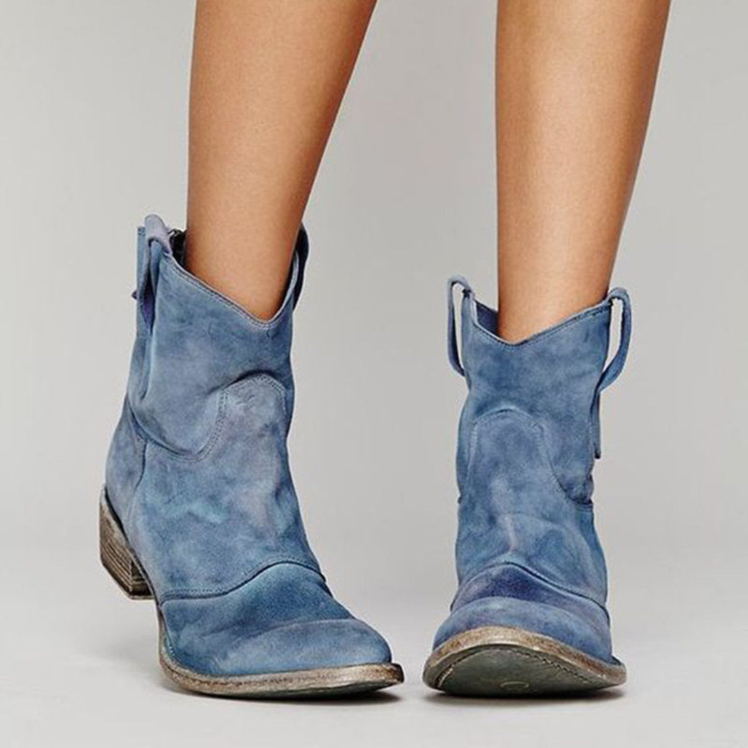 Botines de ante con estilo y versatilidad