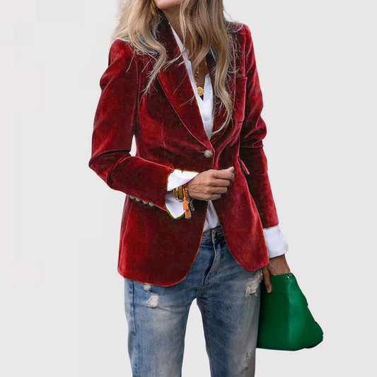 Chaqueta de lujo, elegante y suave.
